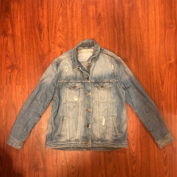 Zara Oversize Denim Jacket - Picture 1 of 4